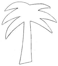 I've had my eye on some curtains for my living room since i'm really not loving out current ones. Palm tree pattern. Use the printable outline for crafts ...