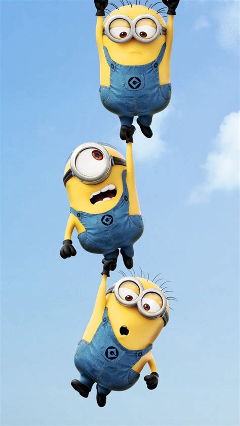 Minions Hanging The Iphone Wallpapers