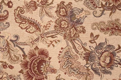 M8231 5254 Chenille Tapestry Upholstery Fabric In Meadow