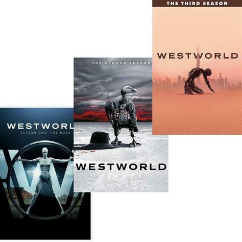 Westworld Complete Series Seasons 1 3 Dvd Ph