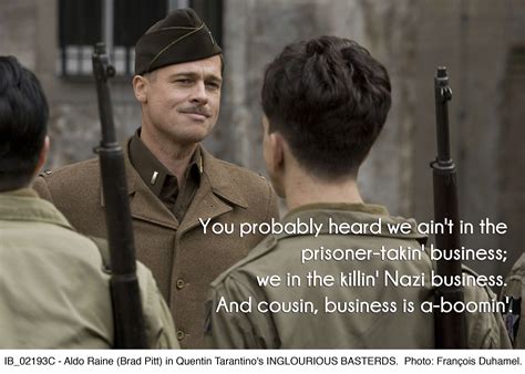 Inglourious Basterds Brad Pitt Quotes Hot Sex Picture