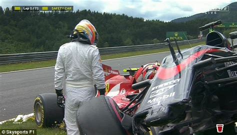 Fernando Alonso And Kimi Raikkonen Involved In Massive First Lap Austrian Grand Prix Crash