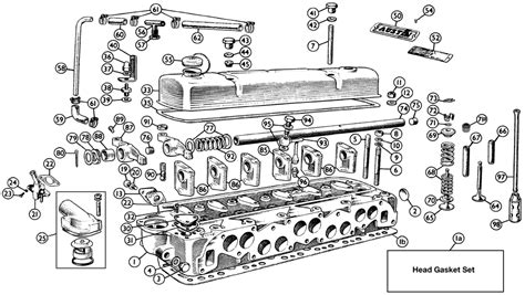 Cylinder Head 100 6 And 3000 6 Port 1957 68 Cylinder Heads