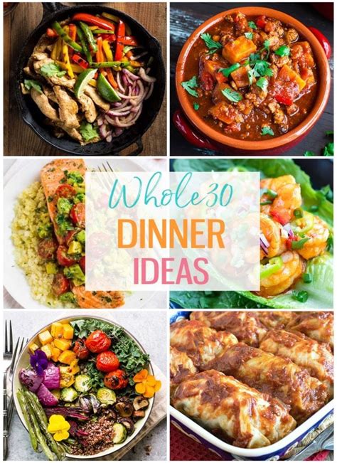 So whether you're looking for a simple beer can chicken recipe or you're in need of a way to cook a whole chicken in the oven… you'll find the perfect recipe below! 20 Delicious Whole 30 Dinner Ideas - The Girl on Bloor