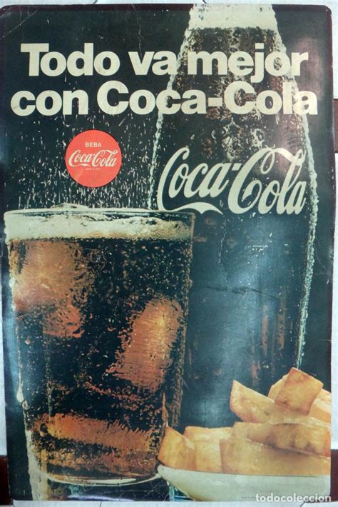 Cartel Publicidad De Coca Cola Super Precio Comprar Carteles Antiguos C