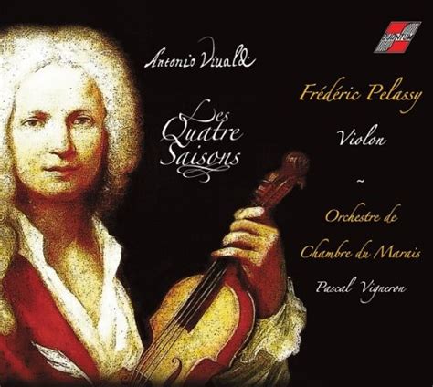 Cd Les Quatre Saisons D Antonio Vivaldi Par Pascal Vigneron