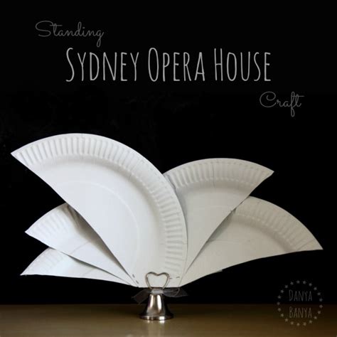 At 7,692,024km2 it's about 32 times bigger than the. Paper Plate Sydney Opera House craft - Danya Banya