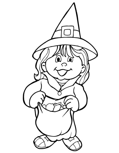 Free Printable Witch Coloring Page Crafts And Worksheets For