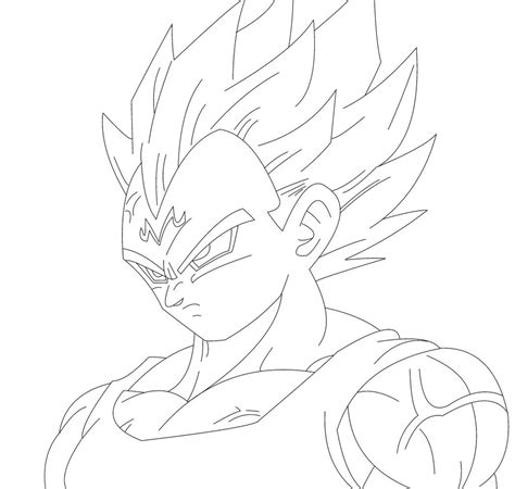 Majin Vegeta Coloring Pages Coloring Pages