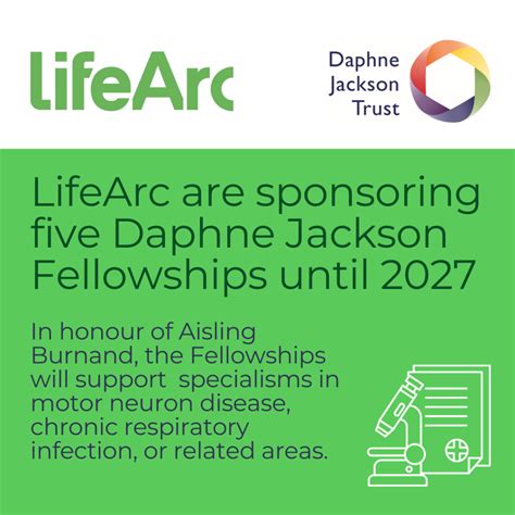 In Memory Of Aisling Burnand Daphne Jackson Research Fellowships Sponsored By Lifearc Daphne
