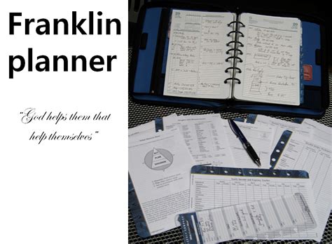 How To Use A Franklin Planner Wholehearted A Step Towards Peace