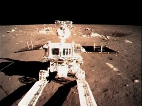 Chinas First Moon Rover Lands — And Starts Rolling Over The Lunar