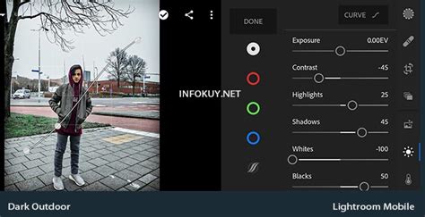 That is possible by adding to photo shadowing, saturating colors and darkening. Rumus Lightroom Dark Outdoor, Keren Banget ! - Infokuy