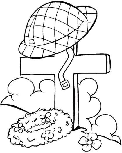 Large poppy flower template flowers templates. Hats down to remember you, my dear coloring pages ...