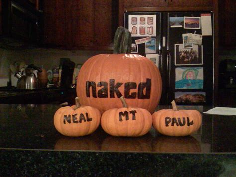 Naked Halloween Pumpkins Naked Halloween Eric Pakurar Flickr