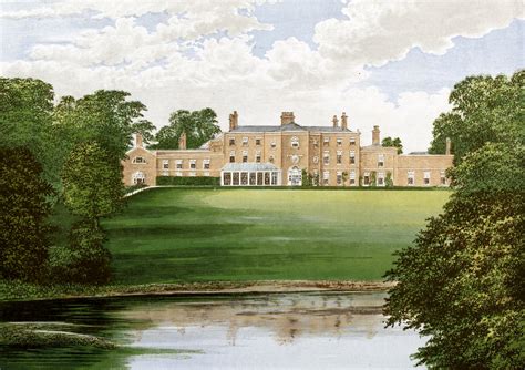 Lawton Hall - Picturesque Views of Seats of Great Britain and Ireland