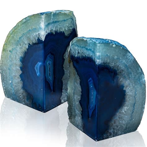 Diy Bookends Geode Decor Geode Bookends Agate Bookends