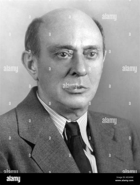 Arnold Schoenberg In The 1930s Portrait Austrian Composer 13 April