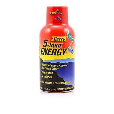 For example, on the label shown below 3. 5-Hour Energy Review
