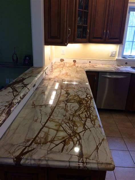 Master woodcraft offers a wide range of framed cabinetry for the multifamily industry using traditional construction. Roma Imperiale Quartzite Countertop just installed ...