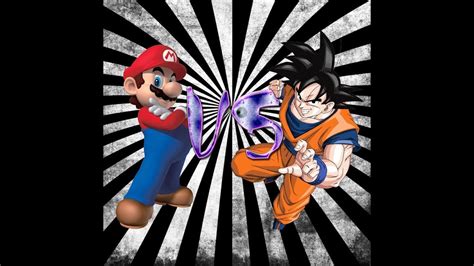 La Batalla De Mario Vs Goku Youtube
