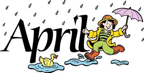 Free Month Of April Clip Art Clipart Best