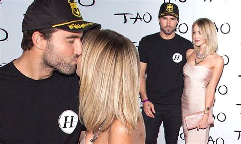 Brody Jenner Shares A Kiss With Girlfriend Kaitlynn Carter Daily Mail Online