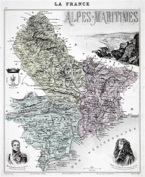 Département Des Alpes Maritimes En 1883