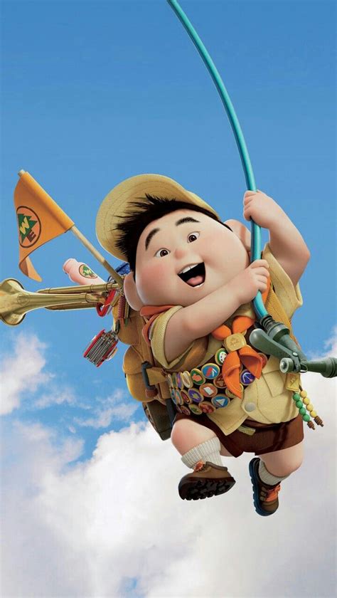 Russell From Up Up Disney Cartoon Characters Up The Movie