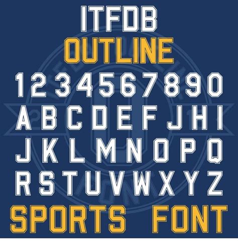 The Sports Font Bundle Sport Fonts College Fonts Football Fonts By