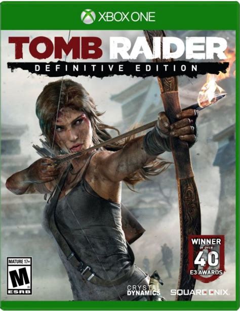 Tomb Raider Definitive Edition 2014 Xbox One Game Pure Xbox