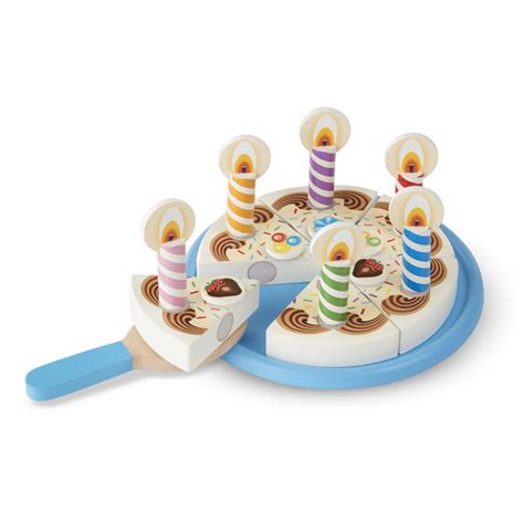 Buy Melissa And Doug Birthday Party Wooden Birthday Cake At Mighty Ape Nz