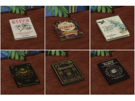 The Sims Resource Witchy Sim Books Set 2 Spa Day Required