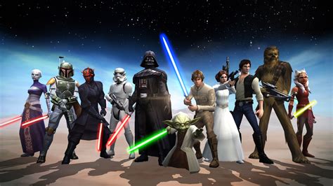 Download Video Game Star Wars Galaxy Of Heroes Hd Wallpaper