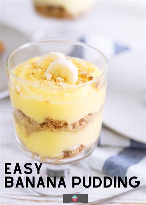 Easy Banana Pudding Lovefoodies