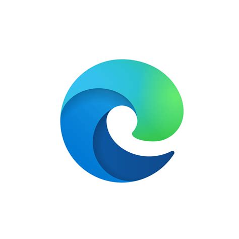 Microsoft Edge Logo Real Company Alphabet Letter E Logo