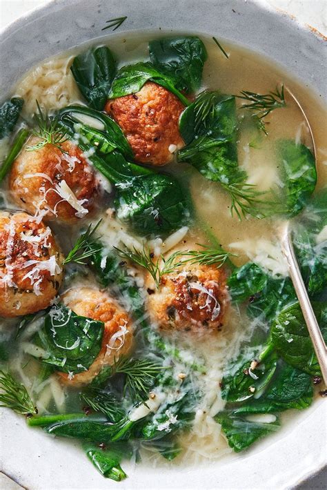 Italian Wedding Soup Recipe Turkey Meatballs : Watch Recipe Instructions