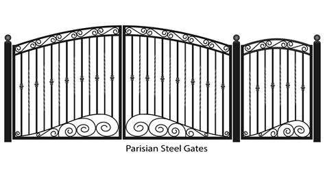 Wrought iron gates, Steel gate, Wrought iron design