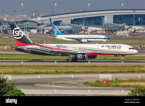Guangzhou China September 24 2019 Sf Airlines Boeing 757 200f