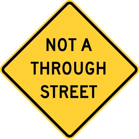 Printable Street Signs Clipart Best