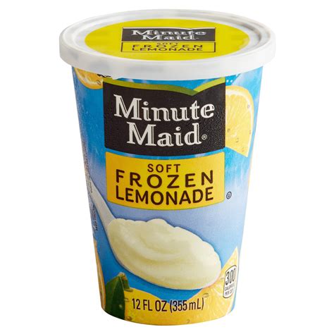 Minute Maid Frozen Lemonade Cups 12 Oz 12case
