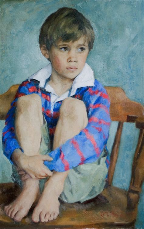 Child Portraits By Professional British Portrait Painter Rosanna Chittenden