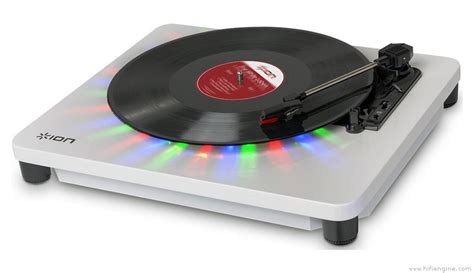 Ion Audio Photon Lp Belt Drive Turntable Manual Vinyl Engine
