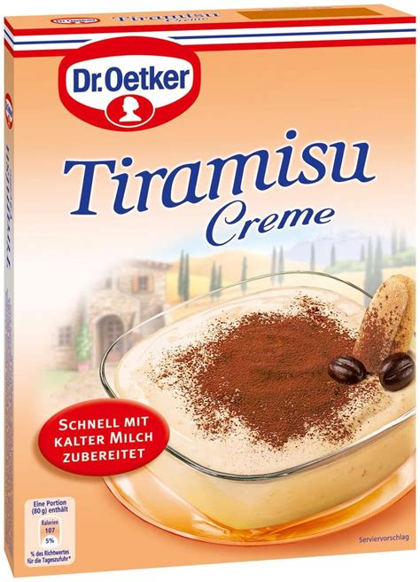 Dr Oetker Tiramisu Creme Cremepulver 70g Saymode Lebensmittel