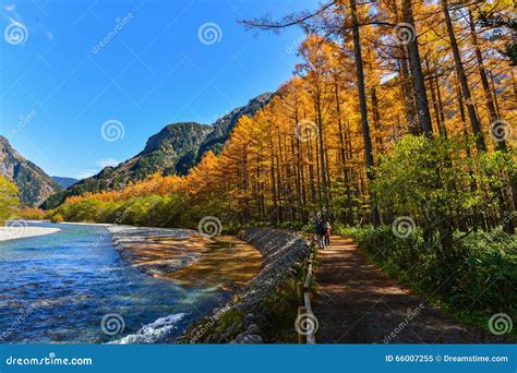 Kamikochi In The Autumn Stock Image Image Of Autumnncolorful 66007255