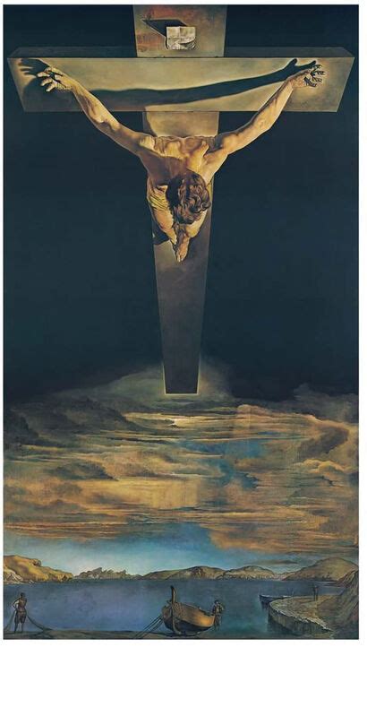 Salvador Dalí Christ Of Saint John Of The Cross 1951 1989