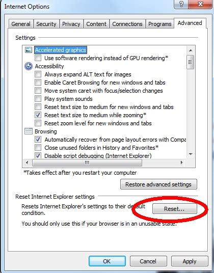 Internet Options Security Tab My Computer Operating
