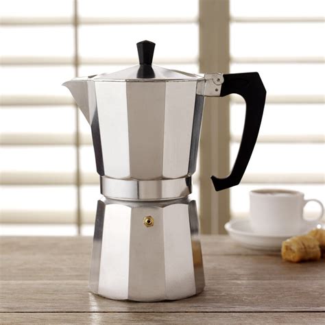 Stovetop Espresso Maker 9 Cup Stovetop Coffee Makers From Procook
