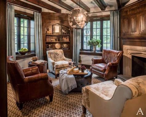 1925 Tudor In Wayne Pennsylvania — Captivating Houses Stone Interior