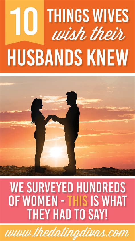 10 Things Wives Wish Their Husbands Knew